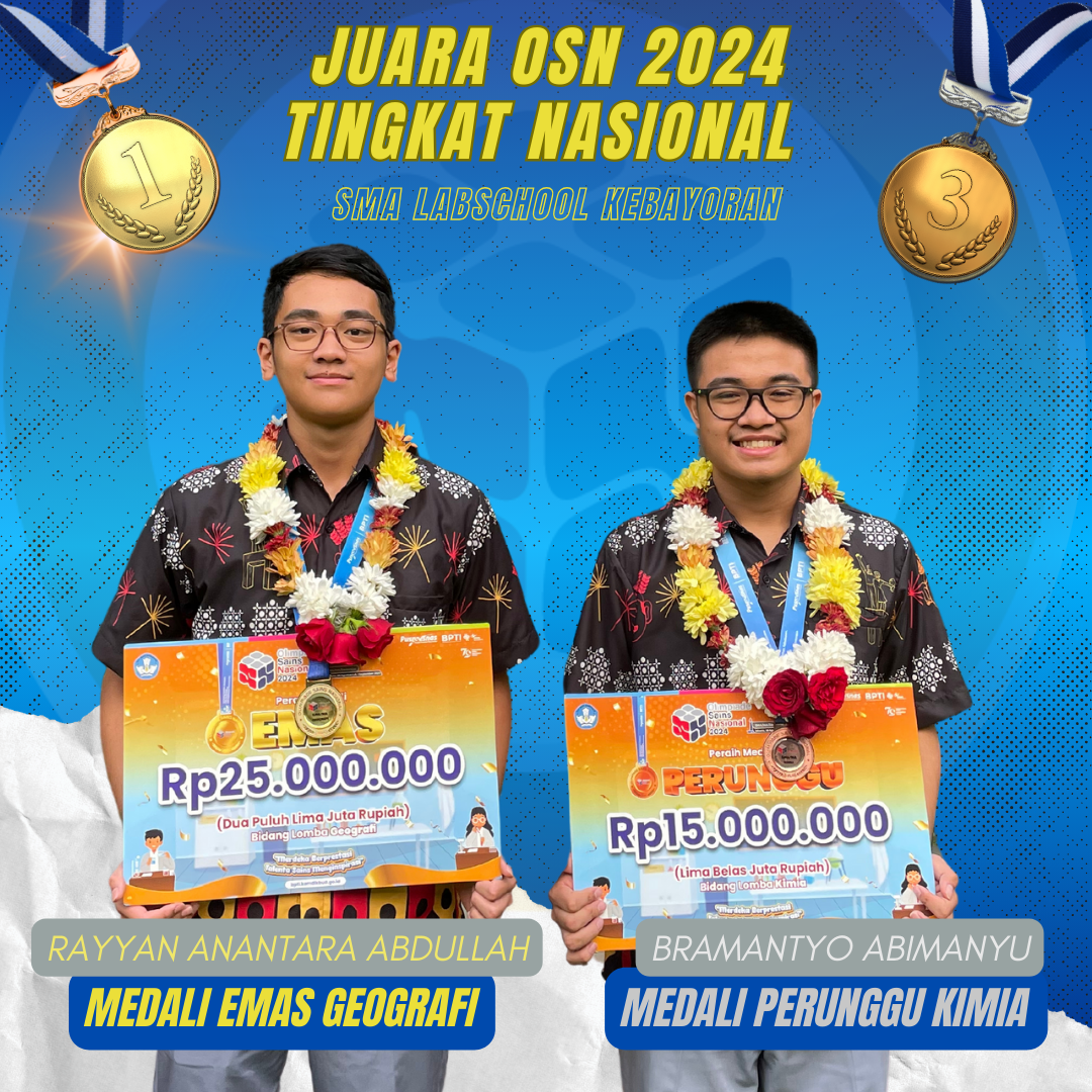 Read more about the article MENYAMBUT KESUKSESAN PEJUANG OSN 2024 SMA LABSCHOOL KEBAYORAN